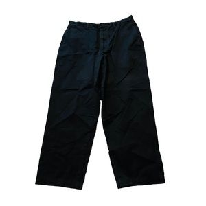 GAP Relaxed Fit Black Khakis